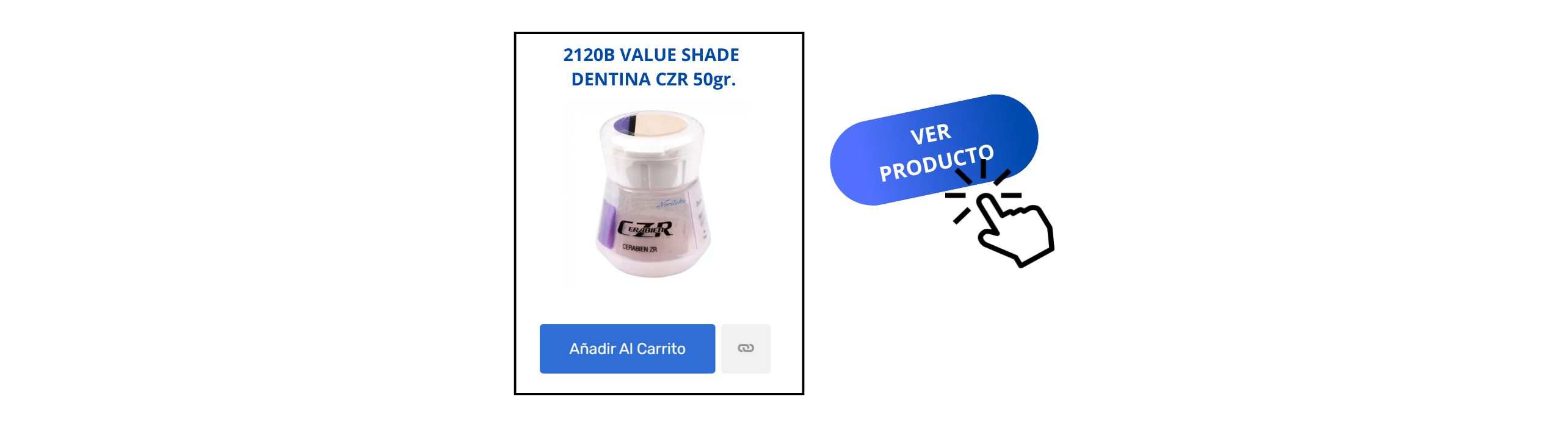 2120B VALUE SHADE DENTINA CZR 50gr.